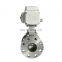 AC 220V Flanged Stainless Steel Motorized Electric Electric Actuated Ball Valve