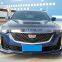 Suitable for 2019+ Cadillac original model CT5 GTS car gloss paint carbon fiber hood