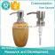 Cost price liquid soap dispenser stainless steel foaming soap pump / free sample 24/410 silver lotion pump