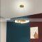 Modern simple and luxury helical led crystal Chandelier for home lighting