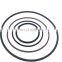 Compressor spare parts AAP0540025-00137 O ring for Ingersoll Rand air-compressor parts