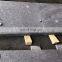 Top surface flamed black granite stairs steps for outdoor