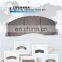 Bus brake pad Asbestos free D1203/WVA29087/FDB1313 disc brake pad