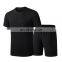 Men Sports Fitness Cycling Underwear Short Sleeve T Shirt Shorts Sets Men Short Johns Gym Jogging