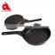 China manufacturer colorful enamel Coating cast-iron skillet