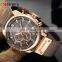 New Watches Men Luxury Brand CURREN Chronograph Men Sport Watches High Quality Leather Strap Quartz Wristwatch Relogio Masculino