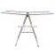 Balcony  portable folding dryer cloth hanger stand foldable clothes drying rack for laundry