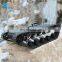 Heavy duty robot chassis chasis tank track wheel for