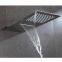 Ultra thin three functions shower overhead rain and waterfall wall mounted