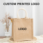 Custom Printed Shopping Jute BagsLinen Shopping Bags Linen Shopping Bags handbag