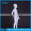 window display abstract fiberglass stand child mannequin