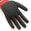 Factory Wholesale 13 gauge nylon liner red latex palm coated gloves