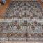 Garden Design Oriental Rug 9X12 Hand Knotted New Zealand Wool Kashan Rug