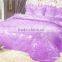 New Design 100% Polyester Satin/Jaquard/Embroidery 4Pcs Taffeta Bedding Set