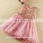 Wholesale Stylish Pink Sequin Girls Dress Chirstmas Party Dress For Gals