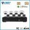 Hisilicon Dome IP Camera HDMI Onvif LINUX 8CH NVR 720P NVR Home Security System 8CH POE CCTV Kit