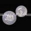 Casting antique silver coins,zinc alloy coin without color