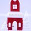 new style House in Snow Christmas decoration house ornament