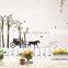 Black Trees Birds Carriage Wall Decal Home Sticker Paper Removable Living Room Bedroom Art Picture DIY Mural