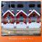 Good painted christmas ceramic santa house