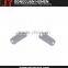 Jinyu high quality rectangle shoelace charm/metal charms
