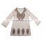 Sequins lady long sleeve skirt designs frocks dress female clothing design