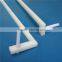 High precision plastic injection mould white color pom acetal rack plastic rack