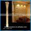 Architectural cast stone decorative column