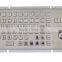 Custom metal keys keyboard with function keys and numeric keys
