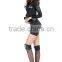 2015 china police women sexy fancy dress costume