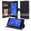 For Sony Xperia Z5 Case,Book PU Folio Wallet Leather Flip Cover Case For Sony Xperia Z5 Case [ Card Slots + Magnetic Clip ] 2015