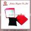 Jinhua Supplier Square Paper Gift Box with Cushion Black Red