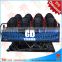 amusement park rides hydraulic and electric system truck mobile cinema 7d 9d cinema shooting game