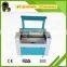 80w reci co2 laser engraving machine for rubber stamp ql-6090 cnc laser cutting machine price
