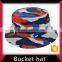 Bucket hat custom with neck protection
