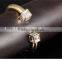 Gold Plating Fashion 2016 Girl Rhinestone Cuff Bangle