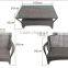 1+2+3 seats modern design white garden furniture, outdoor rattan sofa B024