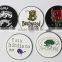 Custom logo double sided 2 sided golf ball marker