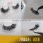 wholesale hand made type and human hair material mink false eyelashes custom packing 3D mink eyelash