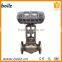 Pneumatic actuator forged steel globe valve control