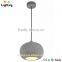 Concrete industrial pendant lighting Electric ceiling lamp for dinner room