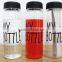 Simple Design 500ML Plastic Bottle Plastic Juice Bottle Popular on Japanese and korea Market                        
                                                Quality Choice