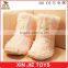 custom plush boots winter indoor plush boots warmly baby boots