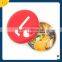 Permanent 3D glass magnetic fridge door stickers