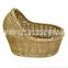 Honey Wicker Baby Shower Maternity Gift Storage Display Basket Wicker baby's bassinet shaped gift basket                        
                                                Quality Choice