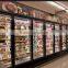 large glass doors freezer commercial refrigeration equipment