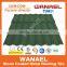 european polymer light weight stone coated metal roof tile