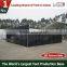 Durable Black PVC Canopy Tent For Temporary or Permanent Use