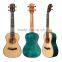 Ukulele Concert Gloss Solid Spruce Hawaii Electric 4 strings 23'' 24''inch High quality maple wood