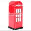 Phone Booth money safe box, personalized plastic Phone Booth money safe box, OEM design custom money box China manufacturer